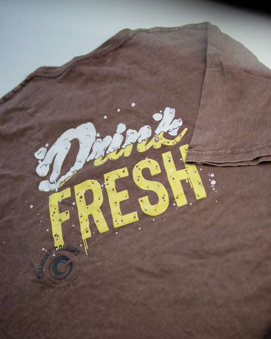DRINK FRESH ACID PINK T-SHIRT