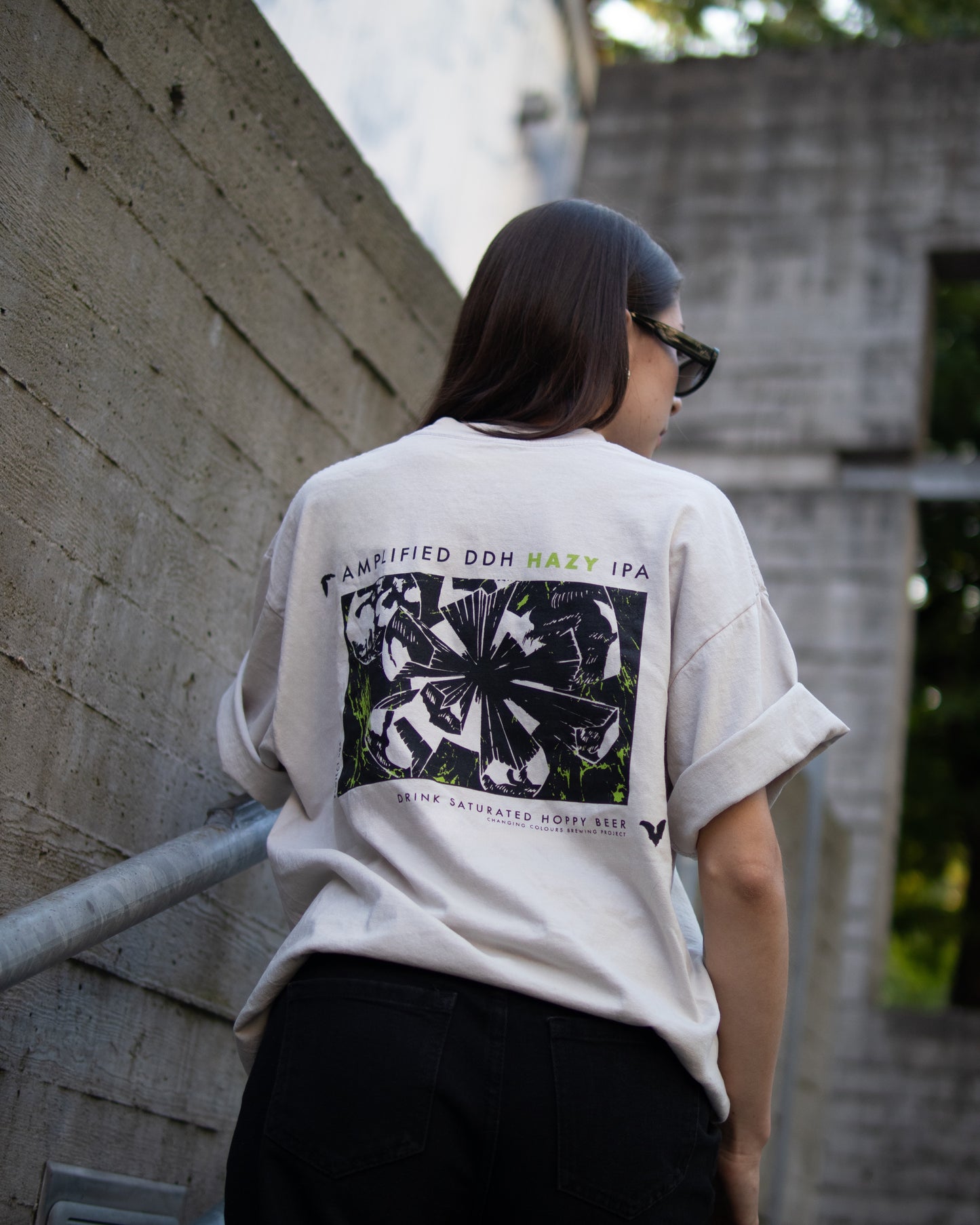 AMPLIFIED HOPPY ALE ICY ROCK T-SHIRT