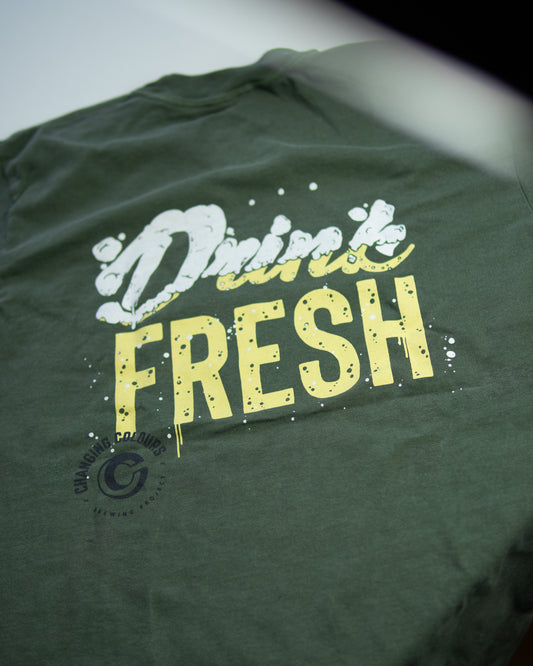 DRINK FRESH GREEN T-SHIRT