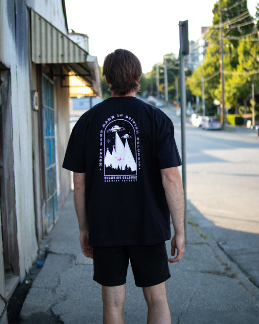 ASTRO ACID BLACK T-SHIRT